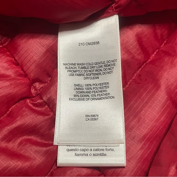 Men’s Mountain Hardwear Nitrous Down Fill Puffer Jacket Size XL - Picture 4 of 4